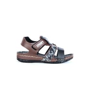 Moda Ayakkabı 01145 Erkek Çocuk Sandalet (Kahverengi)