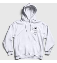 Presmono Unisex Beyaz Look Mom Astroworld Travis Scott Kapüşonlu Sweatshirt 42947tt (Beyaz)