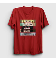 Presmono Unisex Beyaz Girls Anime kakegurui T-Shirt 239572tt (Kırmızı)