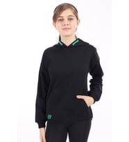 Toontoy Kız Çocuk Sweatshirt (Siyah)