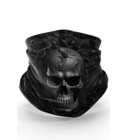 Bebo Store Extreme Spor Motor Ve Bisiklet Kullananlara Özel Desenli Baf Boyunluk Bandana Balaclava (Siyah)