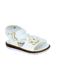 Şirinebebe 03697 Anatomic Kız Çocuk Sandalet (Beyaz)