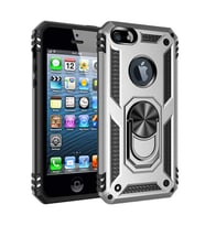 Apple  iPhone 5 Kılıf Soft Yumuşak Mat Yüzey Silikon Kapak (Gri)