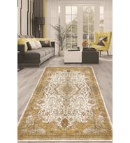 Dijital Kaymaz Taban Yıkanabilir Modern Renkli Salon Halısı Mutfak Halısı Yolluk ND-HT-336 (Yeşil)