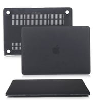 McStorey Macbook Air M2 ile Uyumlu Kılıf 2022 HardCase A2681 Mat (Siyah)