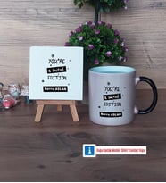 Arkadaşa Hediye Dekoratif Taş, Kupa Bardak Kırmızı Hediye Doğum Günü Hediyesi (Model 8)