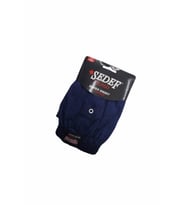 Sedef 6 Adet Siyah Renk Penye Boxer (Lacivert)