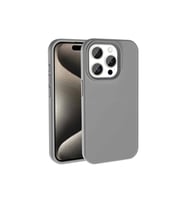 Digimanya Iphone 15 Silikon Lansman Esnek Kılıf (Gri)