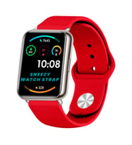 Huawei Watch Fit 2 Uyumlu PureLux Soft Silikon Kordon (Kırmızı)