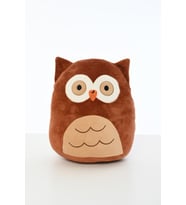 Pufu Toys 30 CM FİGÜRLÜ PELUŞ YASTIK SERİSİ (Kahverengi)