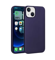Vendas iPhone 13 Mini Uyumlu Fora Serisi Yumuşak Rubber Soft Silikon Kılıf (Lacivert)