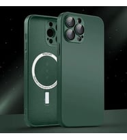İphone 14 Pro Max Uyumlu Magsafe Ag Glass Buzlu Cep Telefopnu Kılıfı