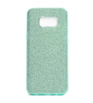 Galaxy S8 Plus Kılıf Zore Shining Simli Silikon Kılıf (Yeşil)