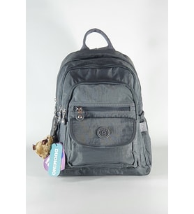 Nemo Group Unisex Vizon 12'' inç Klinkır Su Geçirmez Sırt Çantası / Okul Çantası / Tablet Çantası (Gri)