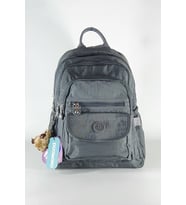 Nemo Group Unisex Vizon 12'' inç Klinkır Su Geçirmez Sırt Çantası / Okul Çantası / Tablet Çantası (Gri)