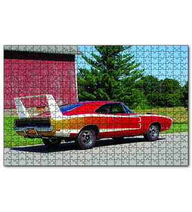 Cakapuzzle  Dodge Charger Dayton Otomobil  Puzzle Yapboz MDF (Ahşap) (255 Parça)