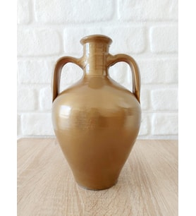 RETRO NOW RENKLİ AMFORA MİNİ VAZO (Bronz)