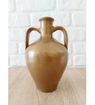 RETRO NOW RENKLİ AMFORA MİNİ VAZO (Bronz)
