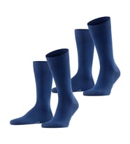 Falke Happy 2'li Paket Erkek Çorap (Mavi)