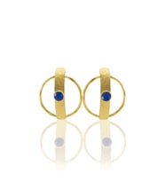 Kadir Jewellery 22 Ayar Altın Kaplama Vintage Küpe -El İşçiliği Ve Hipoalerjenik Küpe (Parlement)