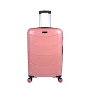Bagacar Ultra Hafif Silikon Kabin Boy Valiz Fıstık Yeşili+ETİKET HEDİYELİ! (Pembe)