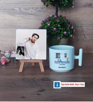 Yazılım Geliştirme Uzmanı Fotoğraflı Dekoratif Taş, Kupa Bardak Beyaz Hediye (Model 12)