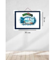 Tasarım Alaçatı 20*30 Çerçeve (Siyah)