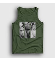 Presmono Unisex Sarı Three XXXTentacion Atlet 49265tt (Haki)