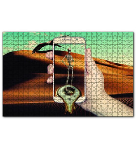 Cakapuzzle  Telefon İskelet Kartal  Puzzle Yapboz MDF (Ahşap) (500 Parça)