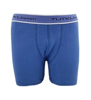 TUTKU 0400 ERKEK ELASTAN SPOR BOXER TEKLİ (Mavi)