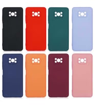 Xiaomi Poco X3 Kılıf İçi Kadife Lansman Kapak (Kırmızı)