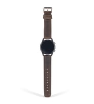 vagave Huawei Watch GT / GT2 / GT2e / GT2pro 46mm Deri Kordon İsme Özel 9 Renk (Kahverengi)