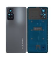 Redmi Note 11 Pro 4G Uyumlu Arka Pil Batarya Kapağı Kamera Lensli (Siyah)