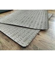 LEYLASER  40x32  Deri Amerikan Servis 2 li Bronz Supla Sunumluk (Krem)