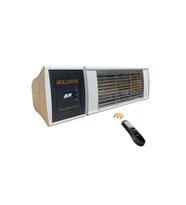 Goldsun Supra Plus 2000W GSS20P Kumandalı Kademe Ayarlı Su Geçirmez Açık Alan Elektrikli Infrared Isıtıcı (Beyaz)