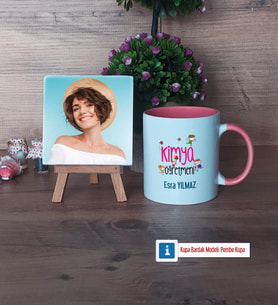 Kimya Öğretmeni Fotoğraflı Dekoratif Taş, Kupa Bardak Beyaz Hediye (Model 6)