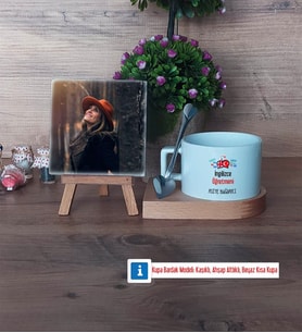 İngilizce Öğretmeni Fotoğraflı Dekoratif Taş, Kupa Bardak Beyaz Hediye Öğretmenler Günü Hediyesi (Model 8)