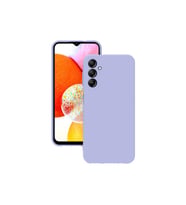 Samsung Galaxy A14 5G Kılıf Kamera Korumalı Silikon Rubber Arka Kapak (Lila)