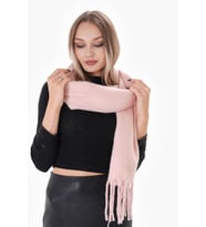 Premium Soft Buklet Atkı (Pudra)