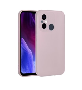 Vendas Xiaomi Redmi 12C Uyumlu Premier Soft Serisi Rubber Yumuşak Silikon Kılıf (Rose)
