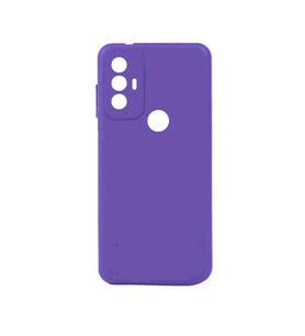 Kvy Tcl 30 SE Biye Silikon Kılıf (Mor)