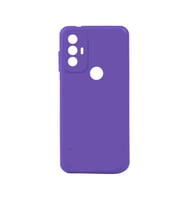Kvy Tcl 30 SE Biye Silikon Kılıf (Mor)