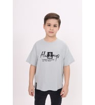Toontoy Erkek Çocuk Baskılı Tişört (Yeşil)
