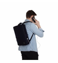 My Valice Smart Bag Usb Şarj Girişli Akıllı Sırt Çantası 1210 (Siyah)