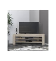 Corner TV Sehpası, 120 cm – Köşe Tasarım, Traverten