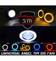 Angel Sis Farı Üniversal 76mm Mercekli (2 adet) (Kırmızı)