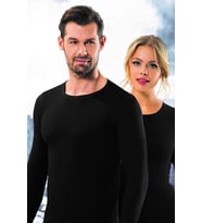 Anıt 1159 Termal Unisex Üst (Siyah)