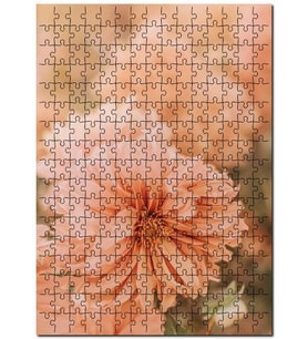 Cakapuzzle Soluk Pembe Renkli Çiçekler Yakın Çekim Puzzle Yapboz MDF (Ahşap) (500 Parça)