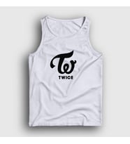 Presmono Unisex Sarı Logo V2 K-Pop Twice Atlet 280888tt (Beyaz)