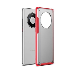 Huawei Mate 40 Pro Kılıf Mat Volks Case (Kırmızı)